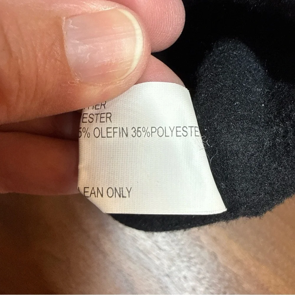Women’s Gloves 100% Genuine‎ Lambskin Leather Lined Black Sz L Driving Walking